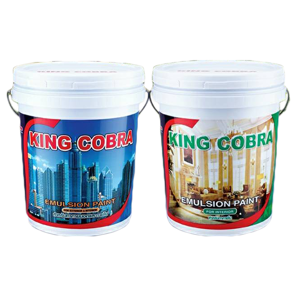 สีน้ำพลาสติก king cobra